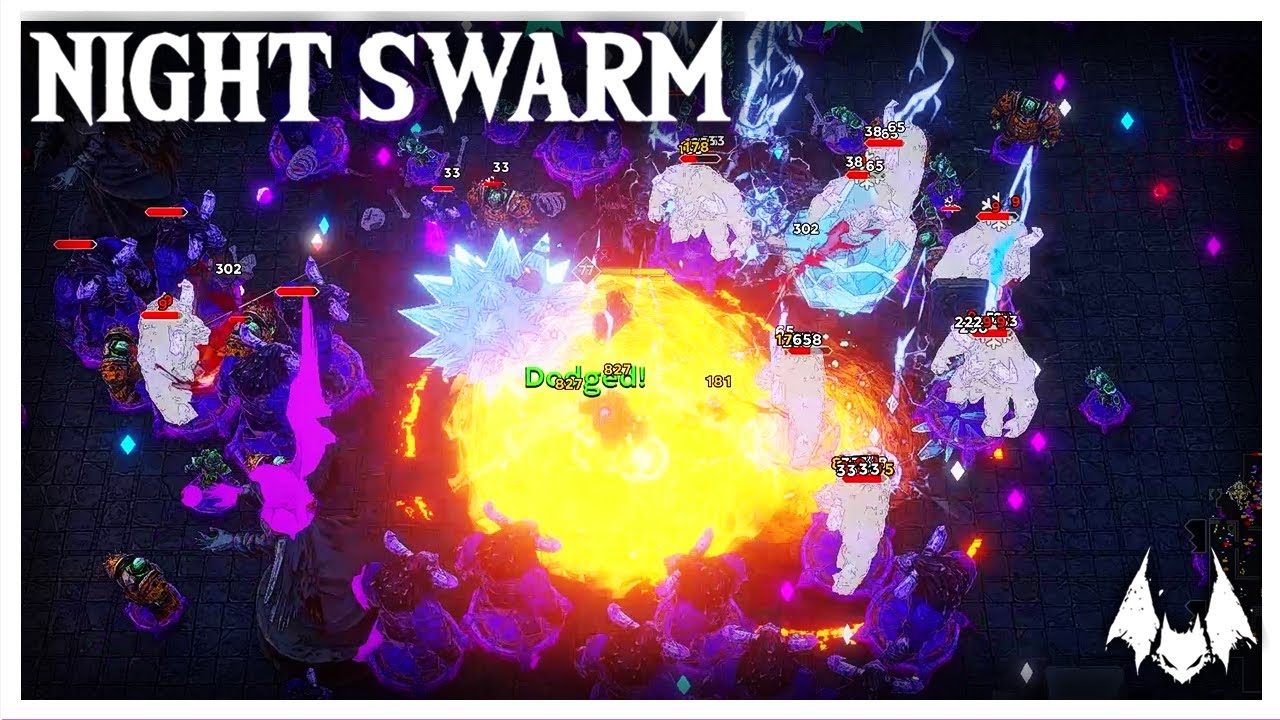 Invading The Castle!! New v1.1 Update!!【 Night Swarm 】