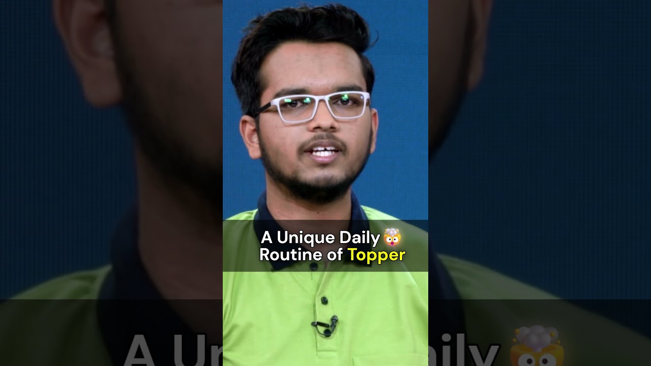 Daily routine of NEET topper | How many hours do you study everyday? | #neetshorts #neet2026 #reel