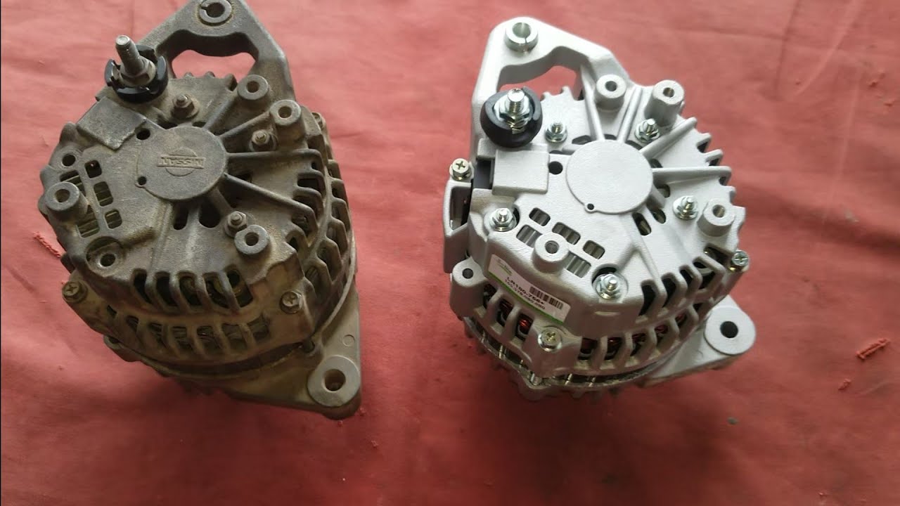 Инструкция по замене генератора Nissan VG33E. Frontier, Xterra, Parhfinder, Navaro, двигатель V6.