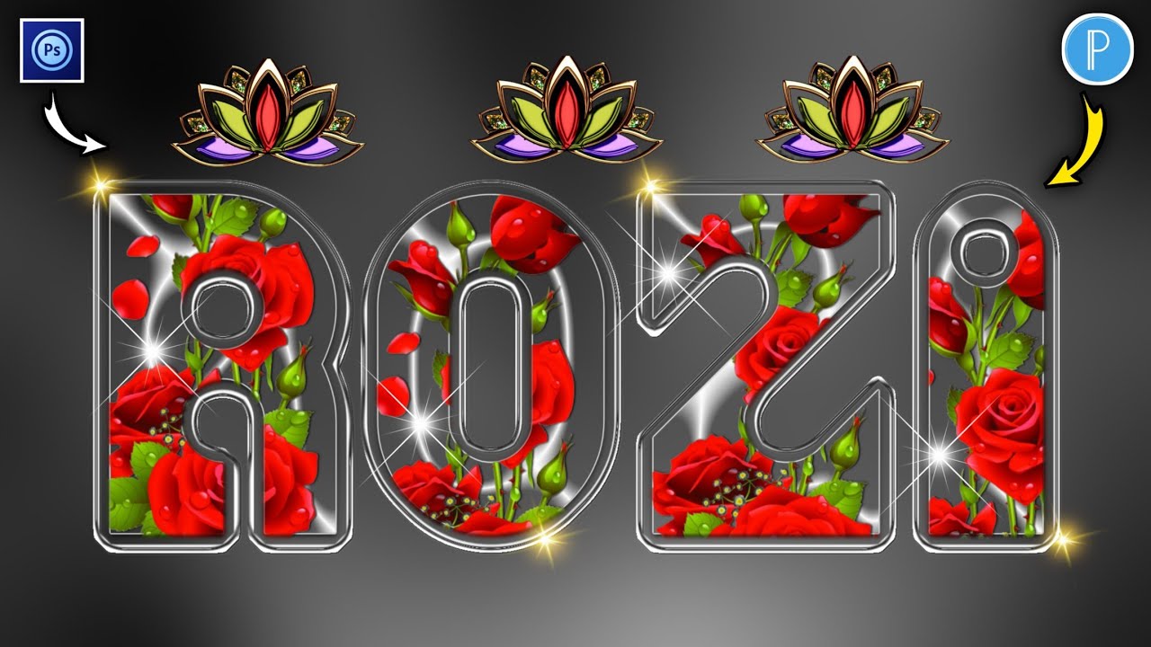 Glass Font Editing On Mobile Using Ps Touch PixelLab | Glass Font Name Editing | Glass Font Dp 2024