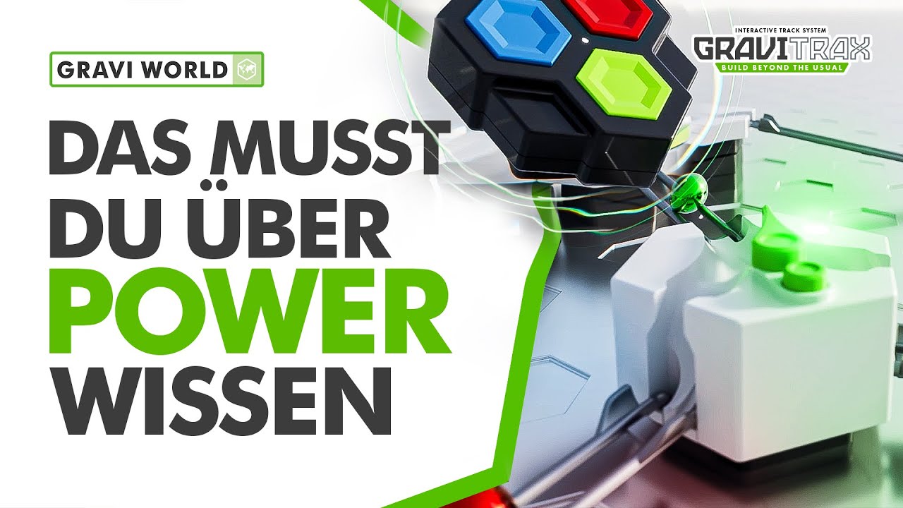 GraviTrax Kugelbahn: Erkl&auml;rfilm GraviTrax POWER CGI - Get the POWER and Control your Track