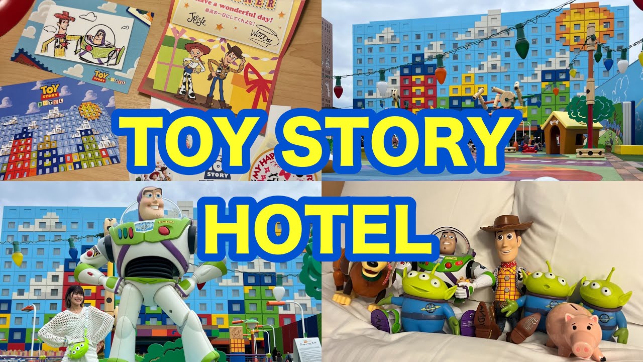 トイストーリーオタクが念願のホテルに宿泊！笑あり、涙あり？忙しいVlog
