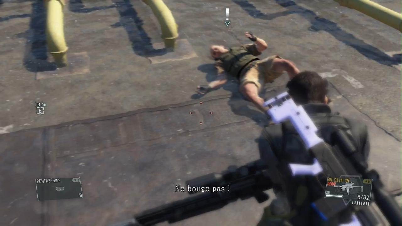 METAL GEAR SOLID V: THE PHANTOM PAIN SE DÉBARRASSER DES GARDES SANS LES TUER