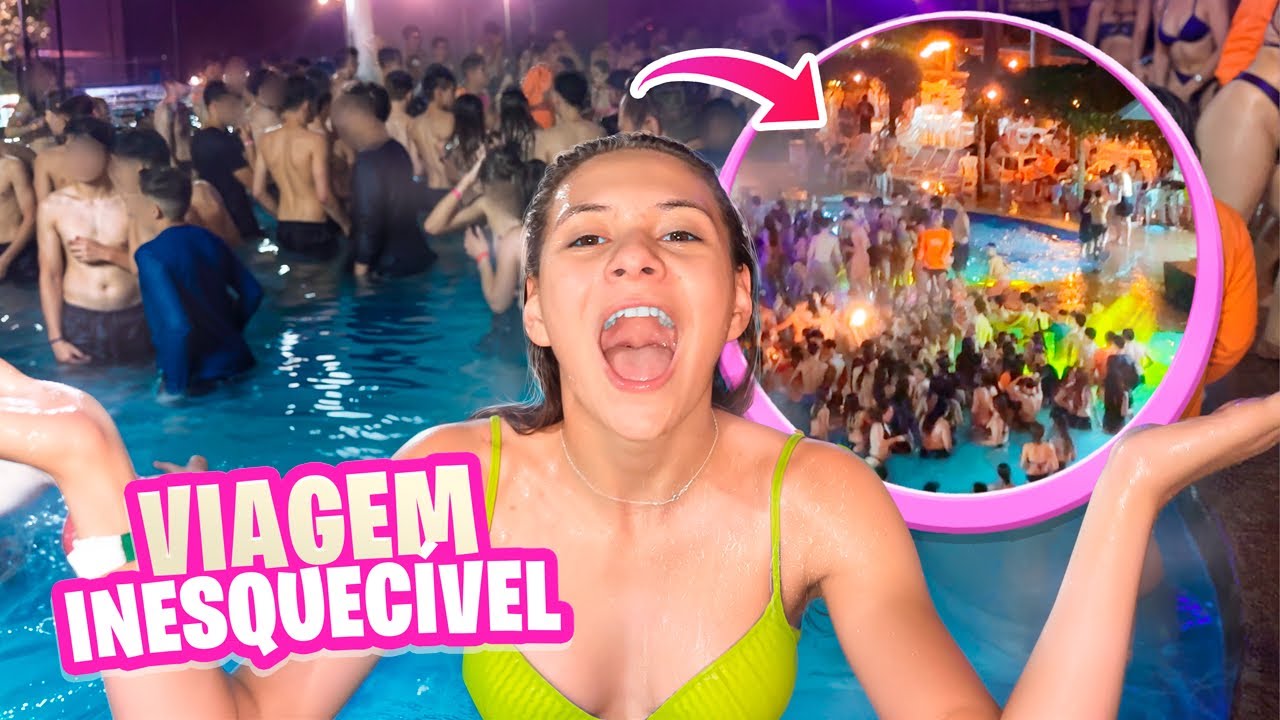 FESTA NA PISCINA A NOITE NO TERRAFORMATURA! - BIANKA
