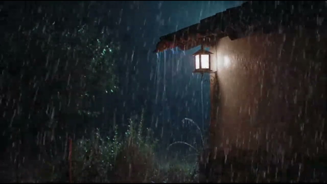 Deep Sleep In Village ASMR | Rain Sounds For Deep Sleep And Insomnia