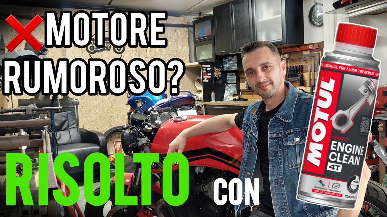 Motore rumoroso? RISOLTO con MOTUL Engine Clean! | FIXED strange engine noise on my CBX 750