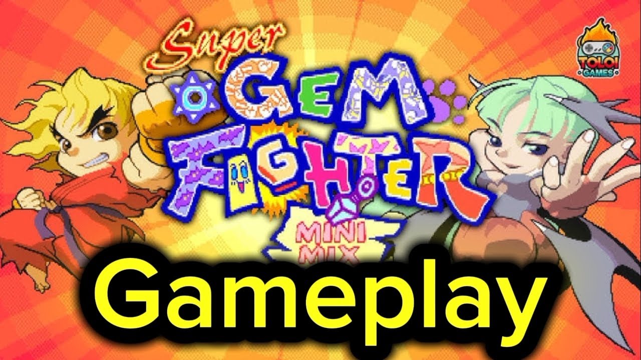 Retro Games : jogando  Super Gem Fighter  Mini mix  ( Arcade  )