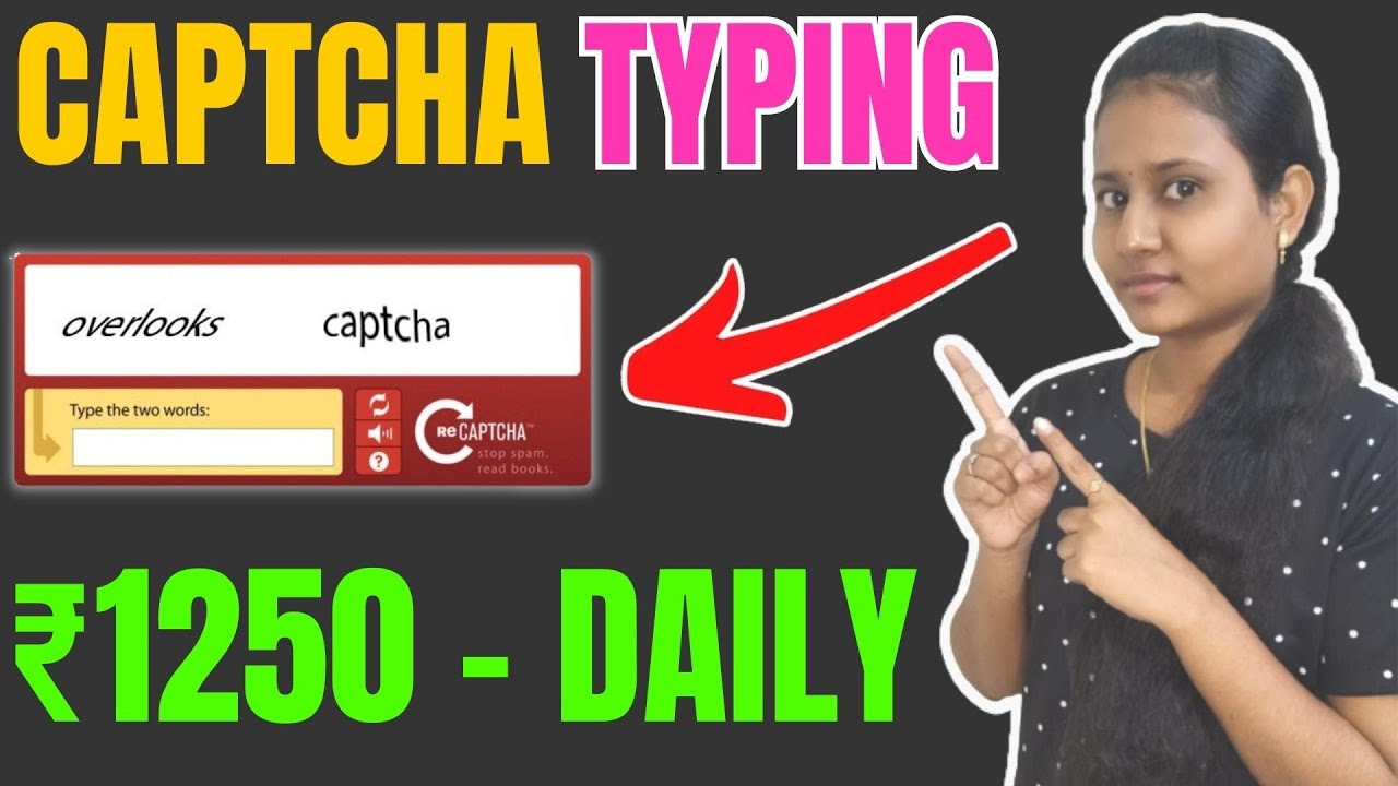 🔴 EARN ₹1250/- Daily 🤑 Captcha Typing Jobs | Captcha Typing Job In Mobile 🔥