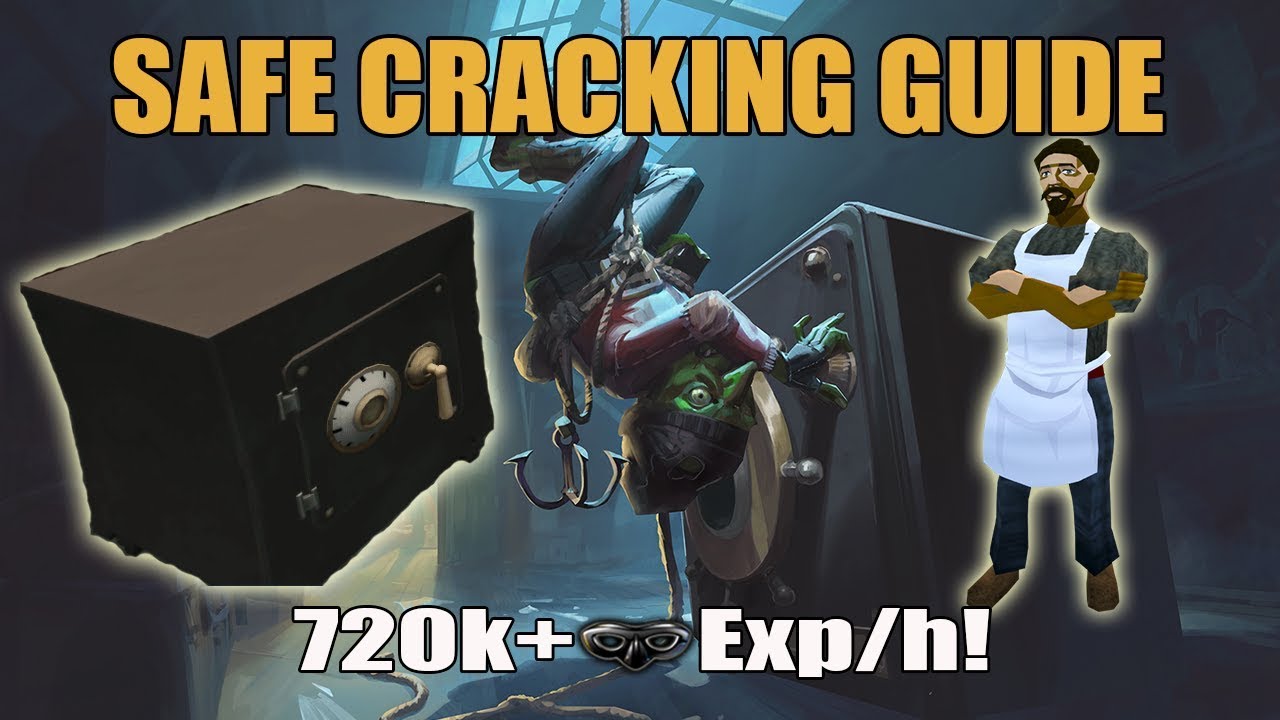 [Runescape 3] Complete Safecracking Guide | FAST Thieving Exp/h!