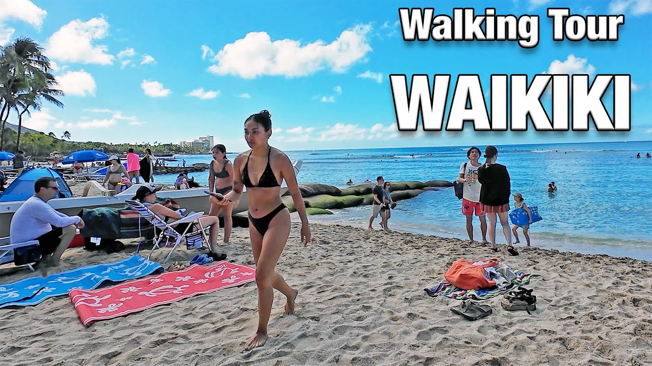 TODAY WALK Oct. 22nd To the Hilton Hawaiian Village Resort Waikiki Beach.