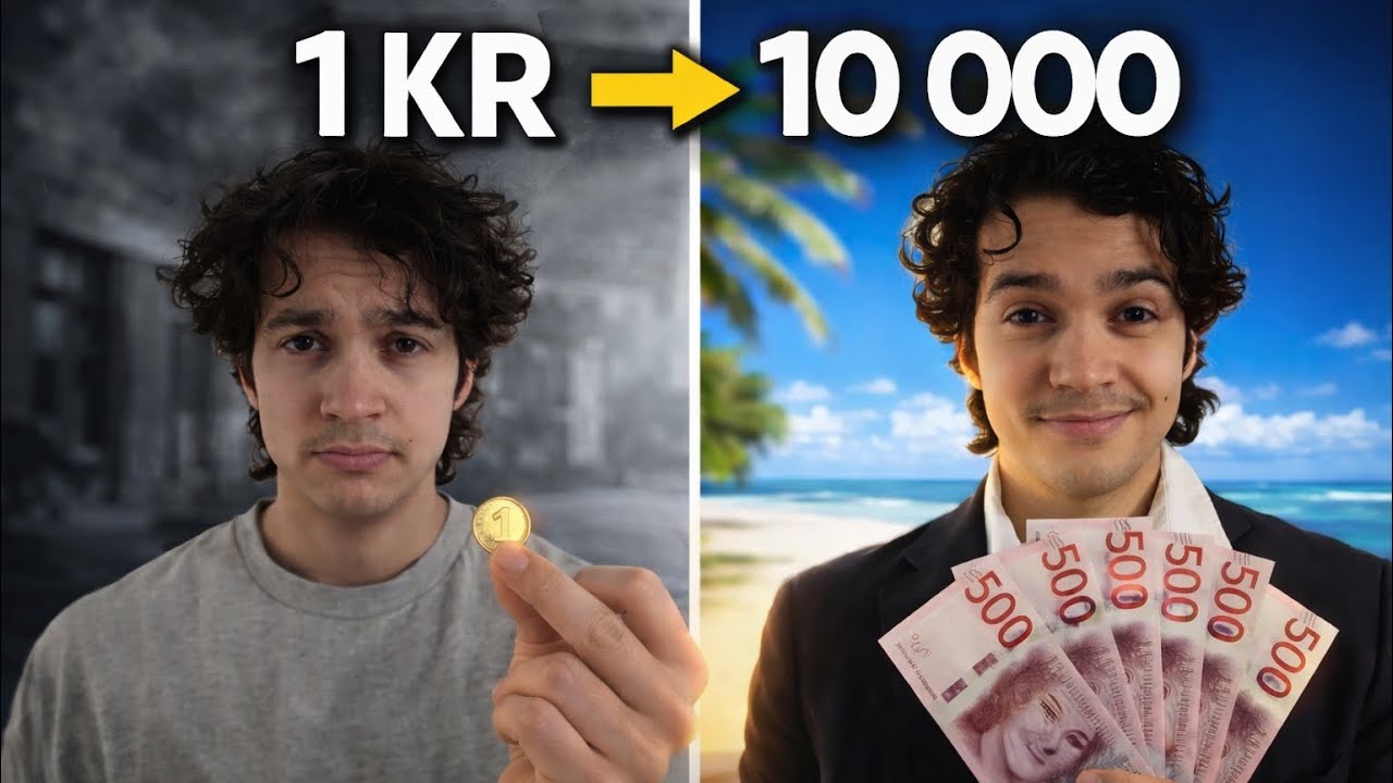 Jag försökte göra 1 krona till 10 000 kr
