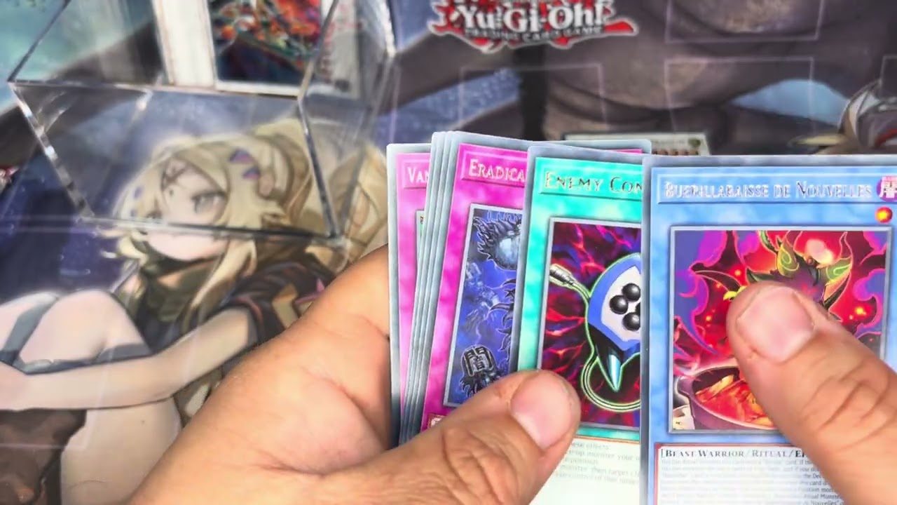 Yugioh opening the new Walmart power cube so you don’t have to 