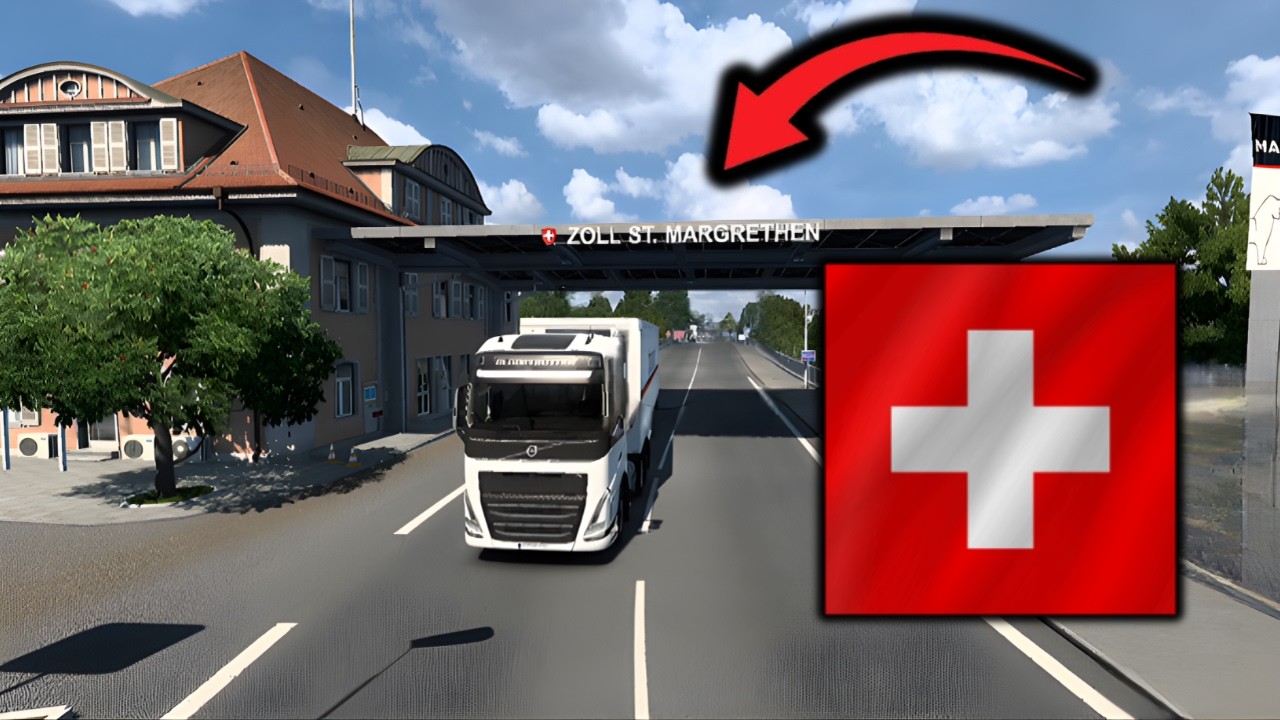 AB IN DIE SCHWEIZ!!! (Euro Truck Simulator 2)