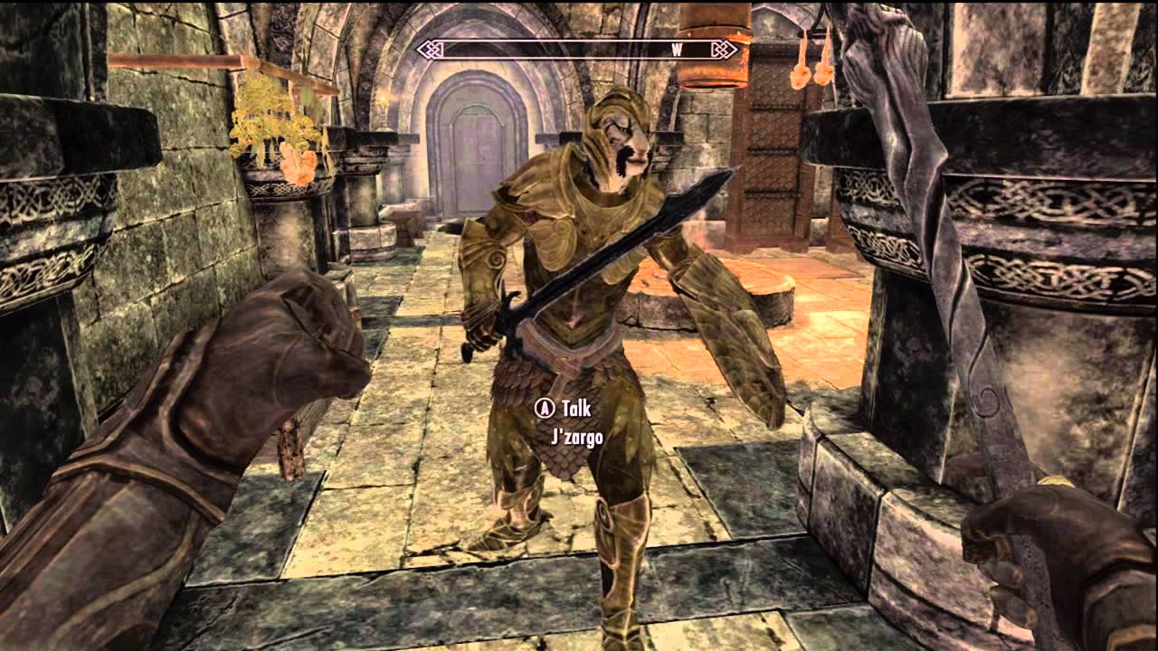 Skyrim Followers - J'zargo Smells Them Coming