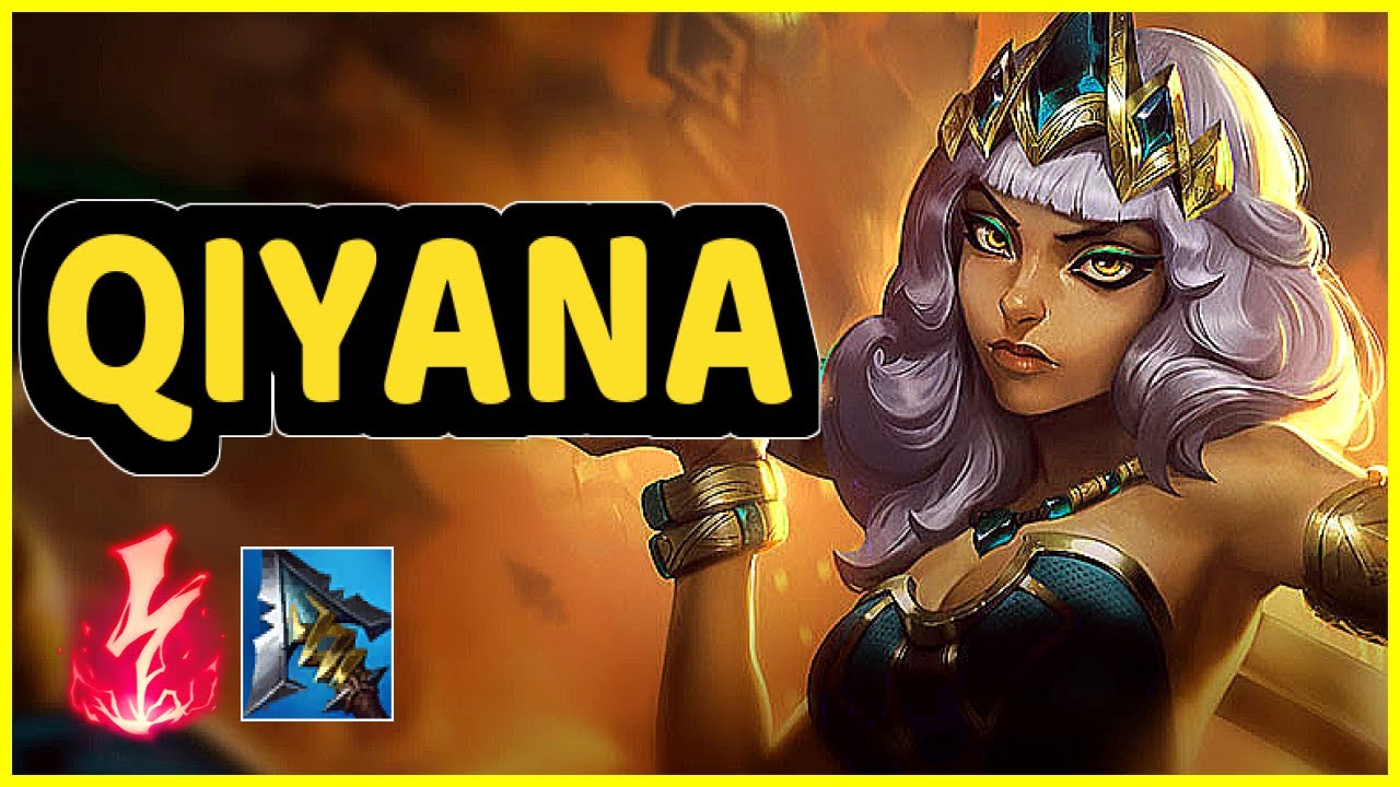 QIYANA VS GAREN MID GAMEPLAY EMERALD I