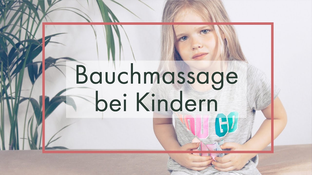 BAUCHMASSAGE BEI KINDERN. KATHERINA BANSEMER PHYSIOTHERAPEUTIN.