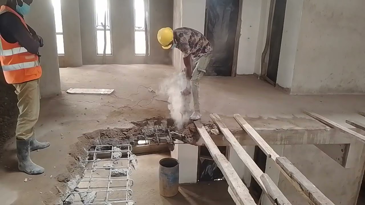 DANGEROUS DEMOLITION FOR A EXTENSION