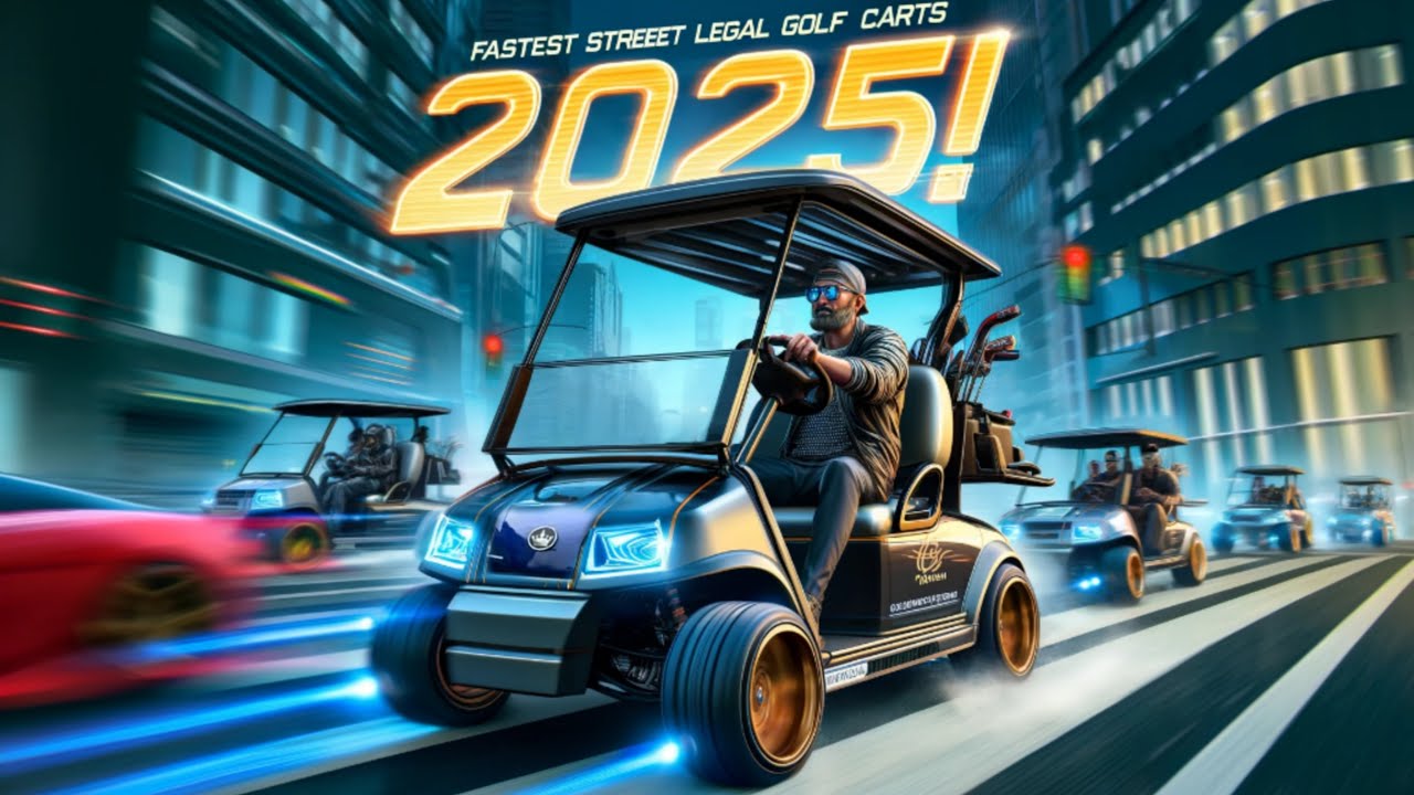 Top 7 Fastest Street Legal Golf Carts of 2025