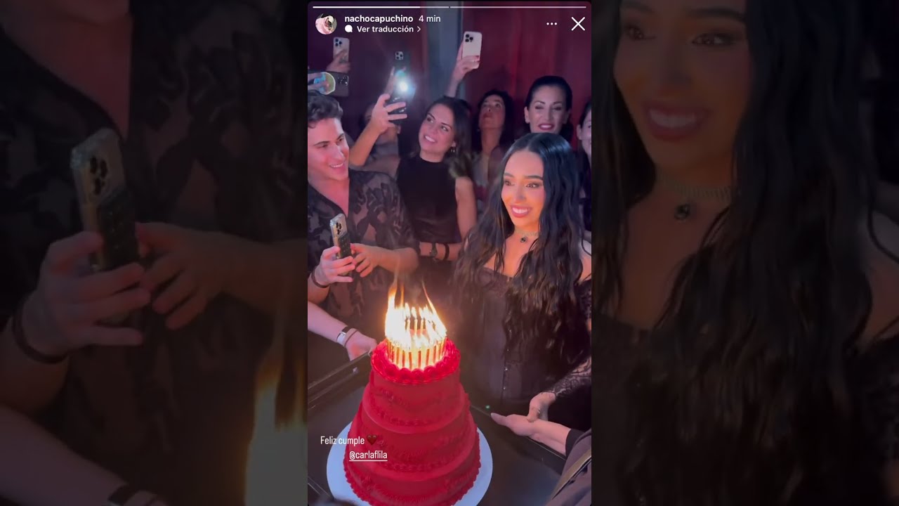 Nagore Robles 🧡 29 Oct InstaStories | Cumple Carla 26 🎂💐💞