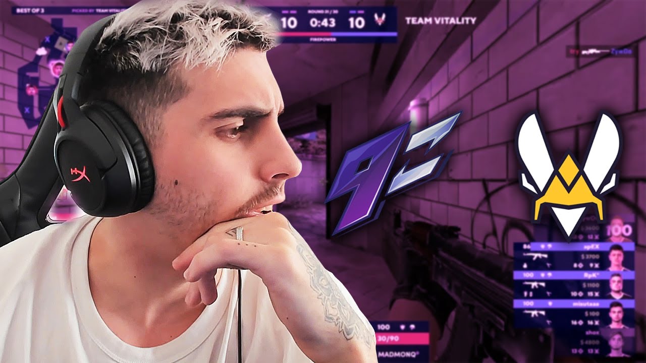 REACCION A 9Z VS VITALITY
