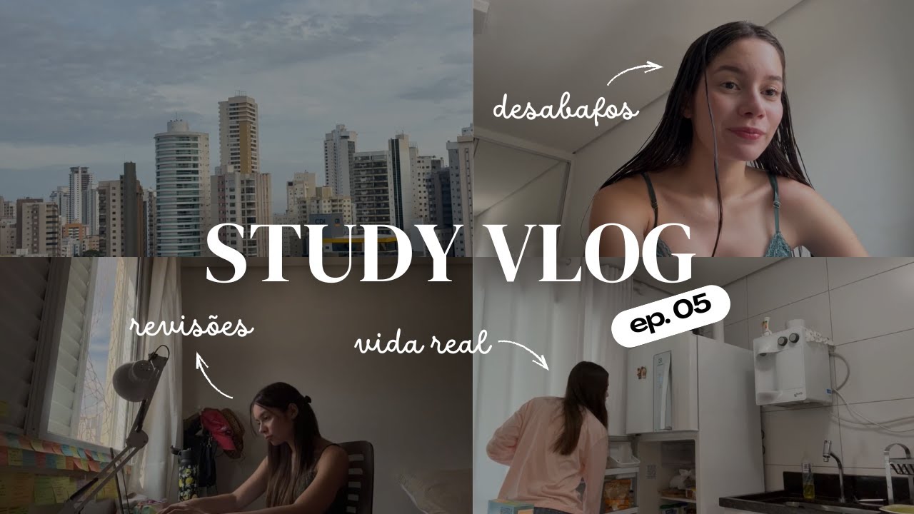 Study Vlog 05 | Provas de residência chegando: surtos & rotina de estudos