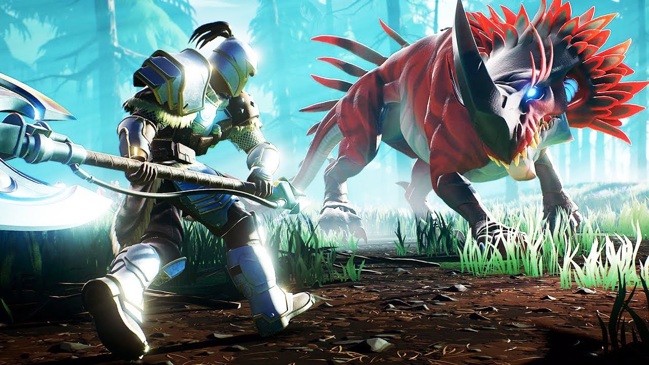 Destroying Giant Monsters That Want To Light Me On Fire in Dauntless