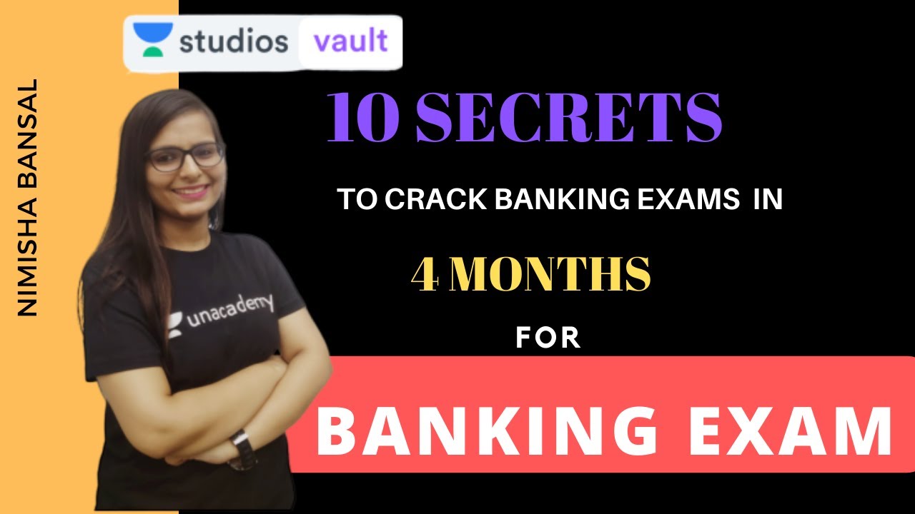 10 Secrets To Crack Banking Exams In 4 Months | Banking I Nimisha Bansal