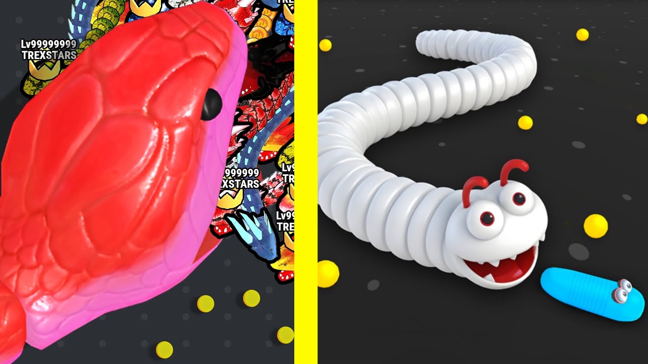 Snake Clash.io vs Worms Clash.io : 100% Win! ALL BOSSES🐍🔥