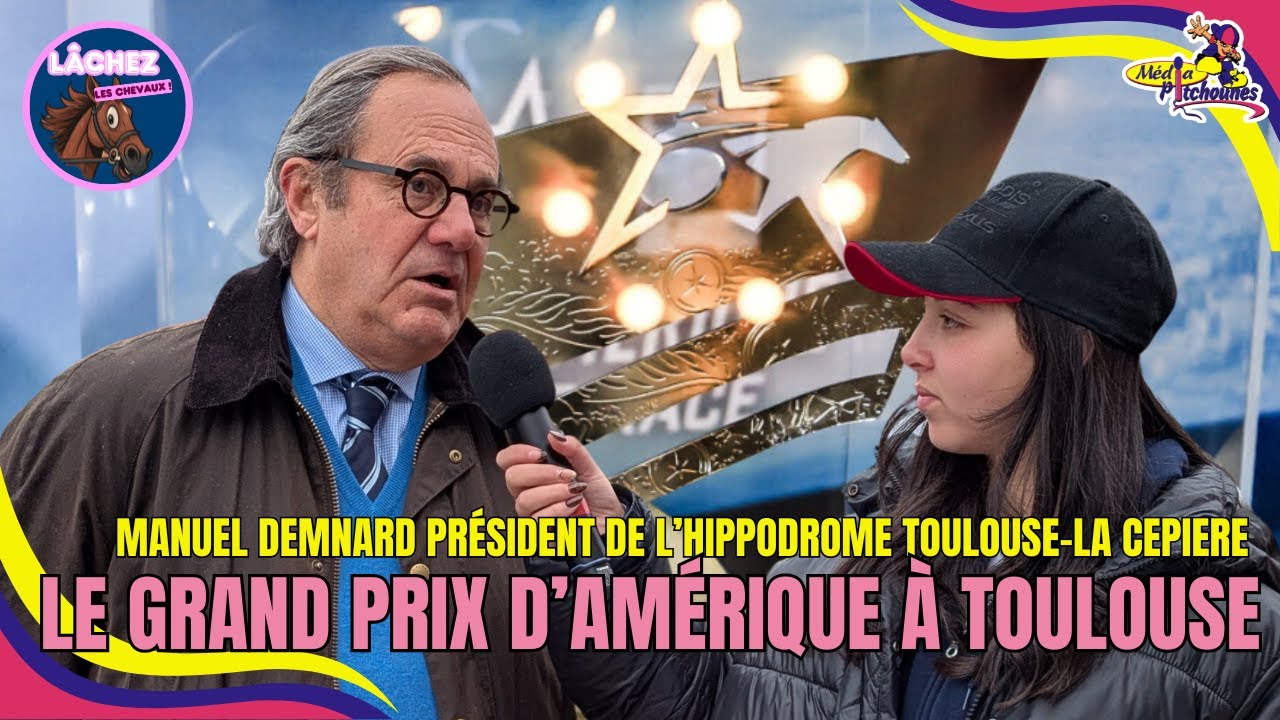 Le Grand Prix d’Amérique en visite à Toulouse! interview de Manuel Demnard