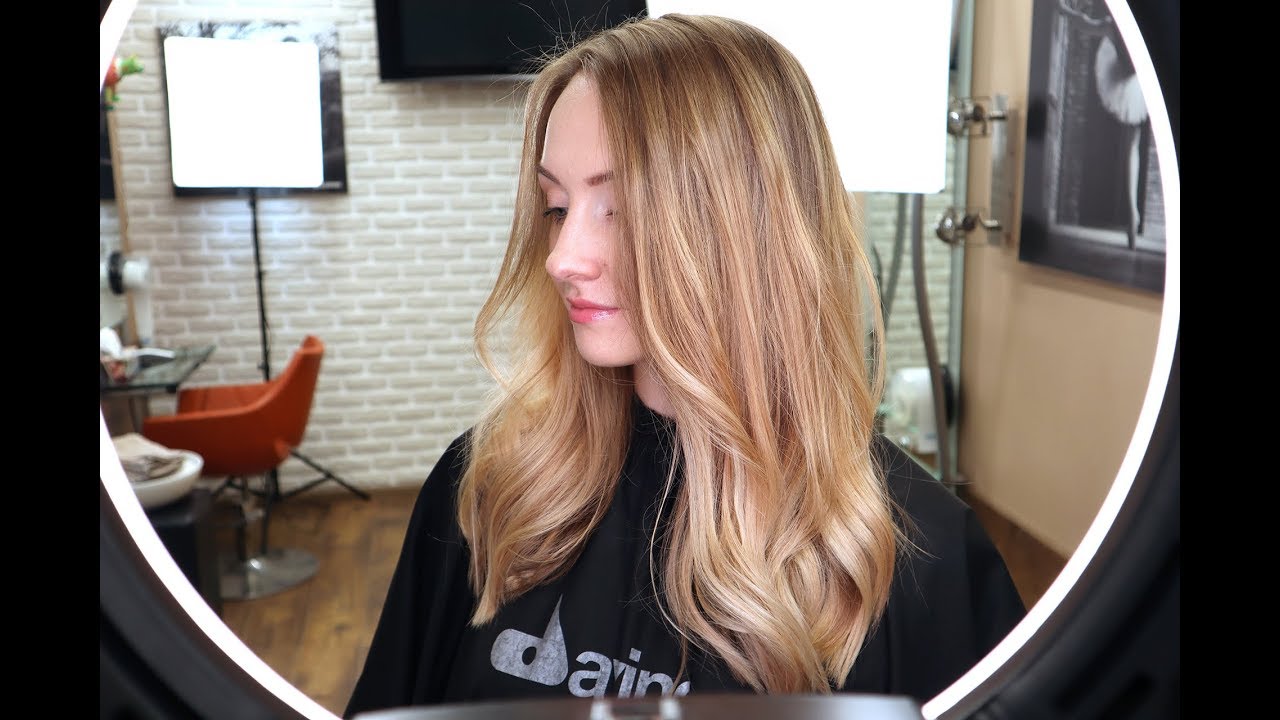 Davines AirTouch Hair Coloring Technique