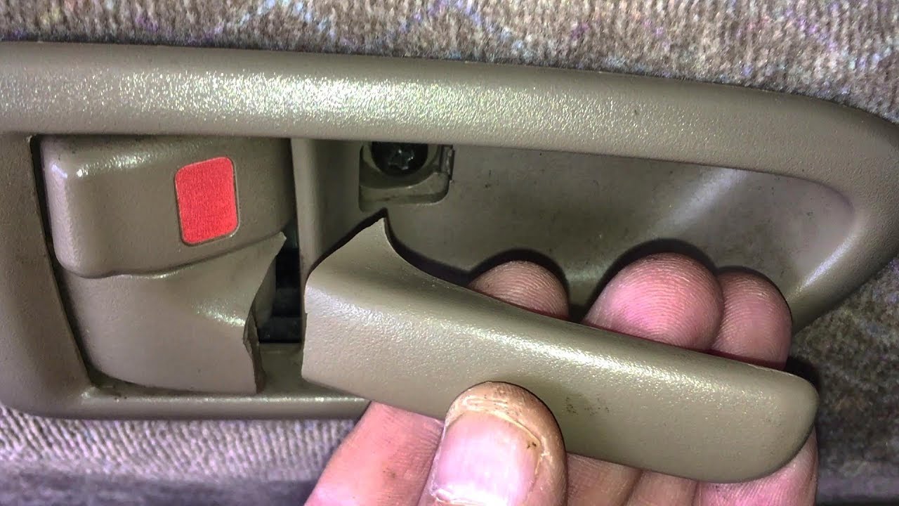 FIXING A BROKEN CAR DOOR HANDLE- INTERIOR