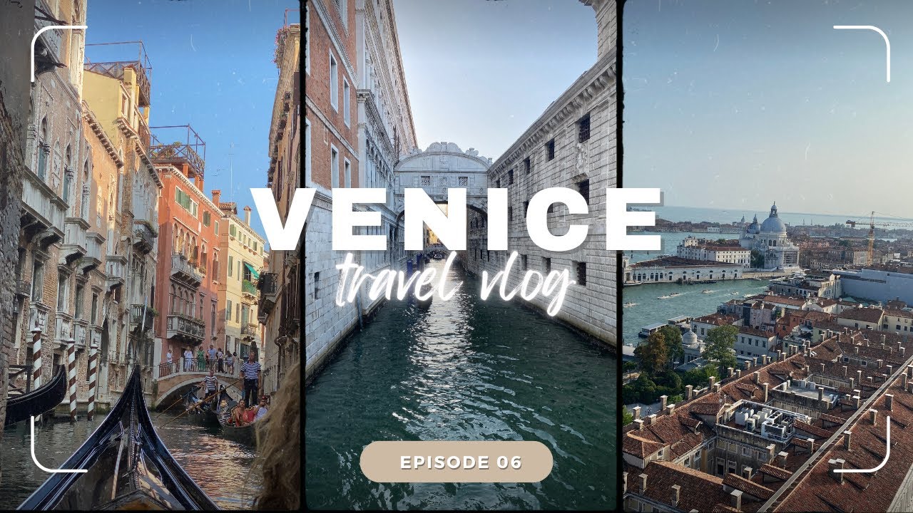A Day in Venice | Gondola Ride | View of Islands from Campanile di San Marco | Ep 6 Europe Road Trip