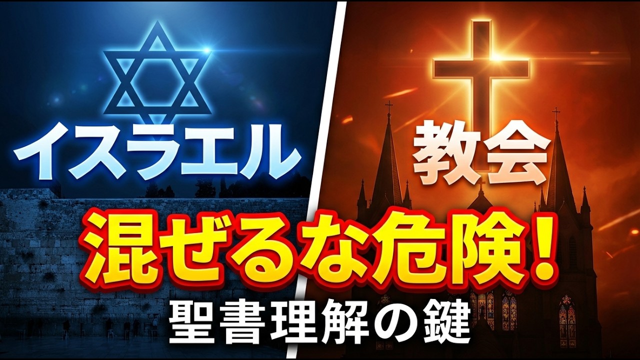 聖書理解の鍵｜置換神学の誤りとイスラエルと教会の違い