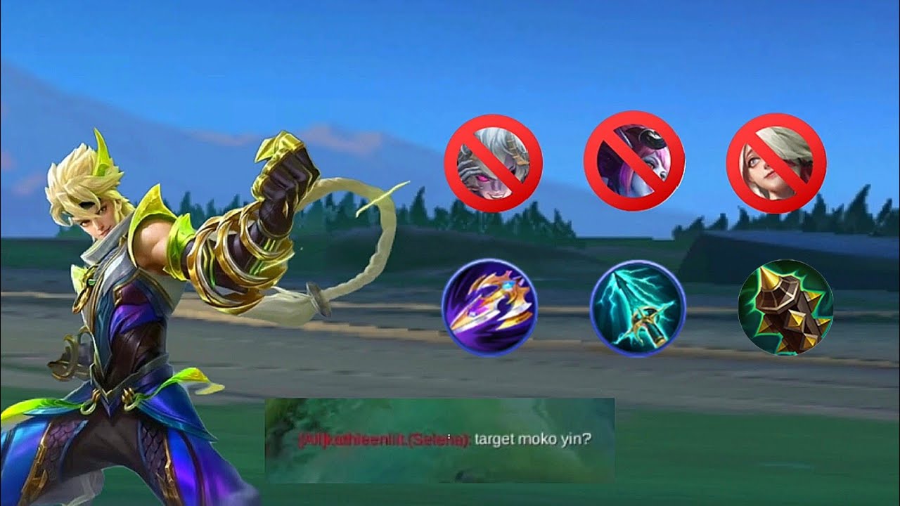 YIN EMBLEM AND BUILD HACK (1000% broken damage) TRUE DAMAGE BUILD YIN 2025