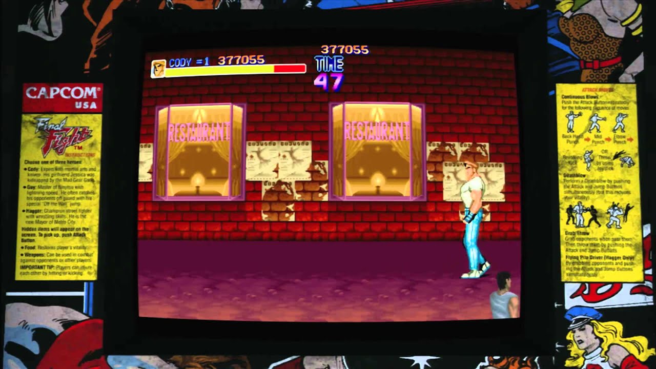 CGRundertow FINAL FIGHT: DOUBLE IMPACT for Xbox 360 Video Game Review