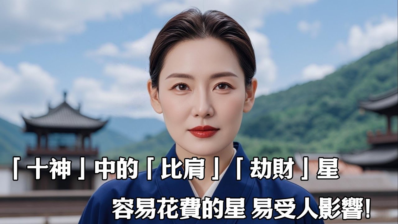 「十神」中的「比肩」「劫財」星 容易花費的星 易受人影響！