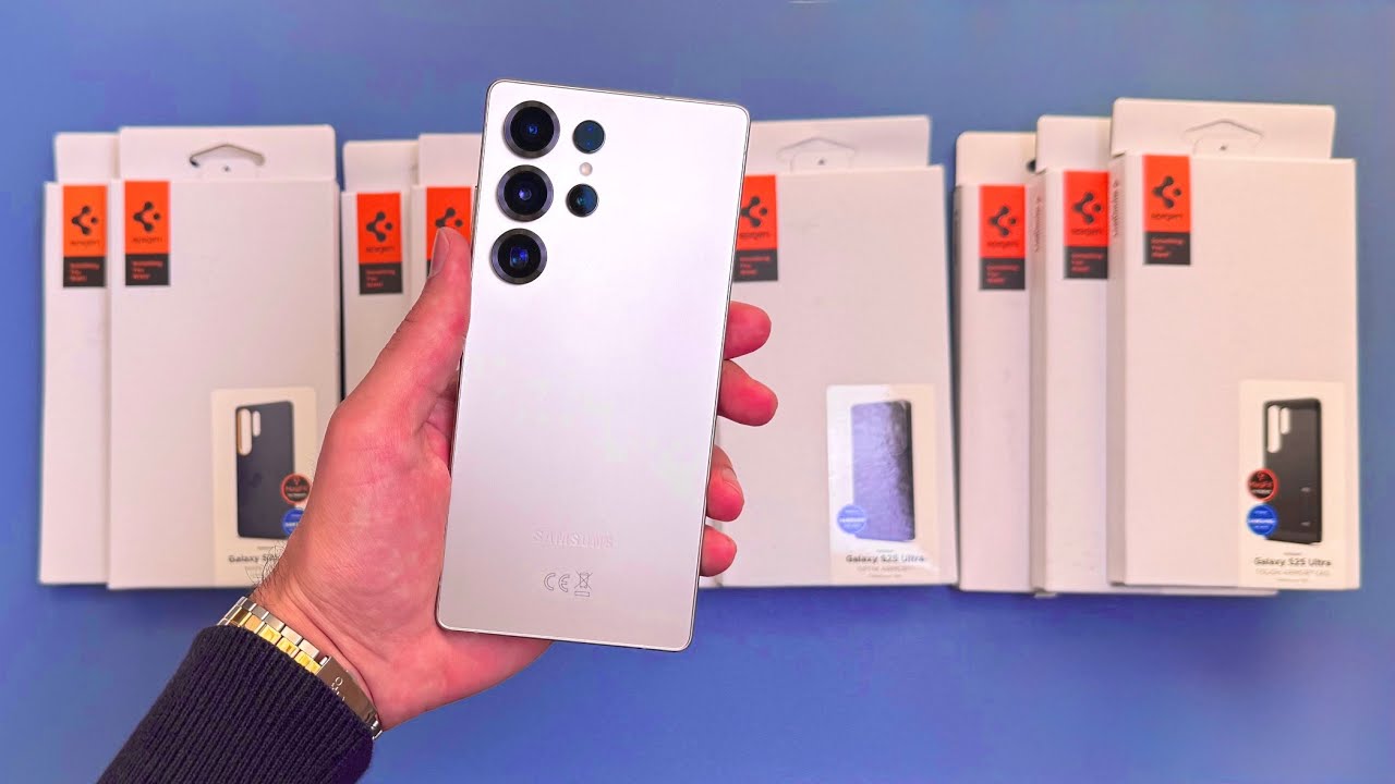 Чехлы Spigen для Samsung Galaxy S25 Ultra!!!
