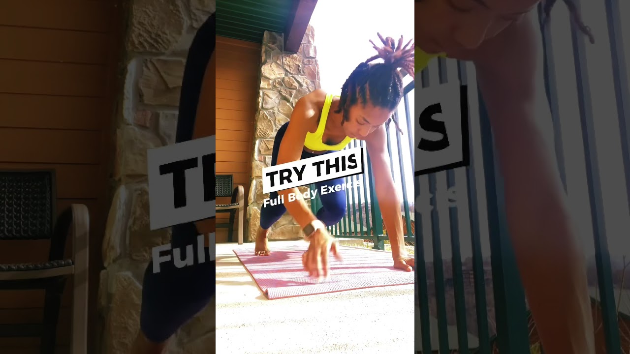 The best full body workout ever. Modified ￼Burpee push-ups ‼️ #burpeevariation