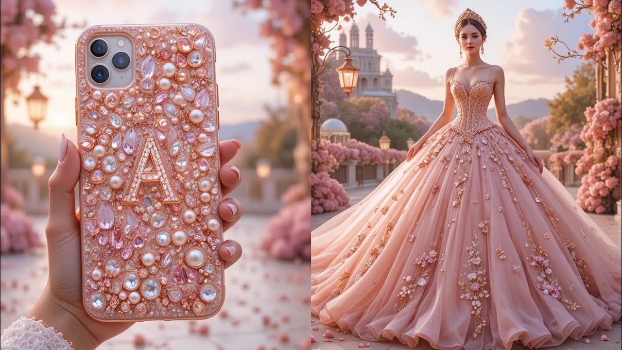 A to Z choose Your Dreamy phoneCase and Gown 🌸~ According To Your Name's FIRST LETTER #trending#gown