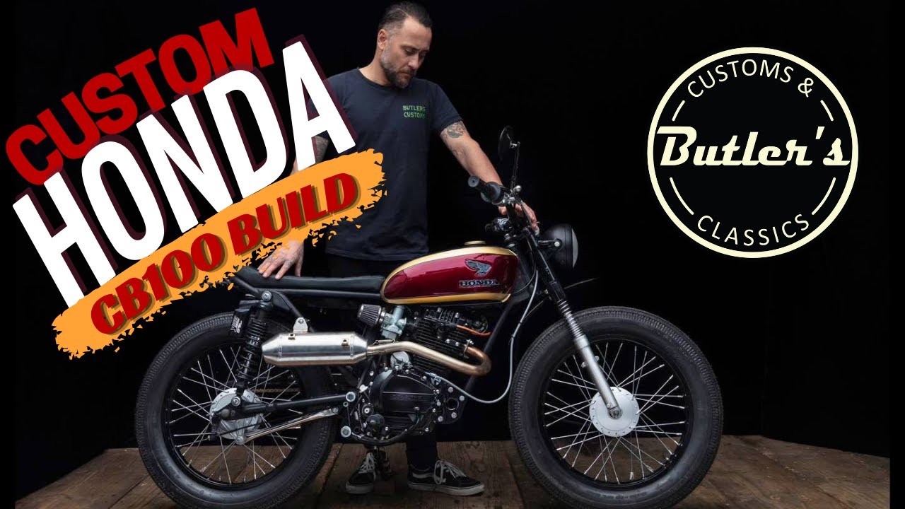 Start to finish - Honda CB100 full custom build.