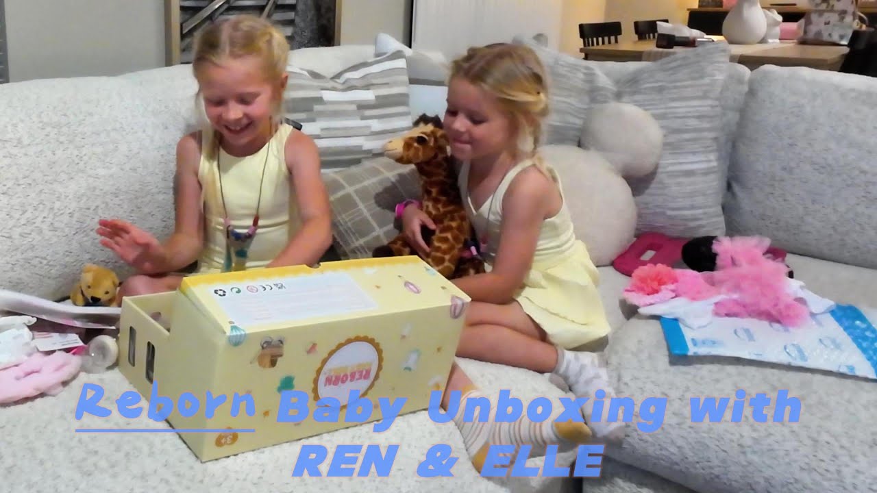 Babeside Reborn Baby doll unboxing with Ren & Elle 