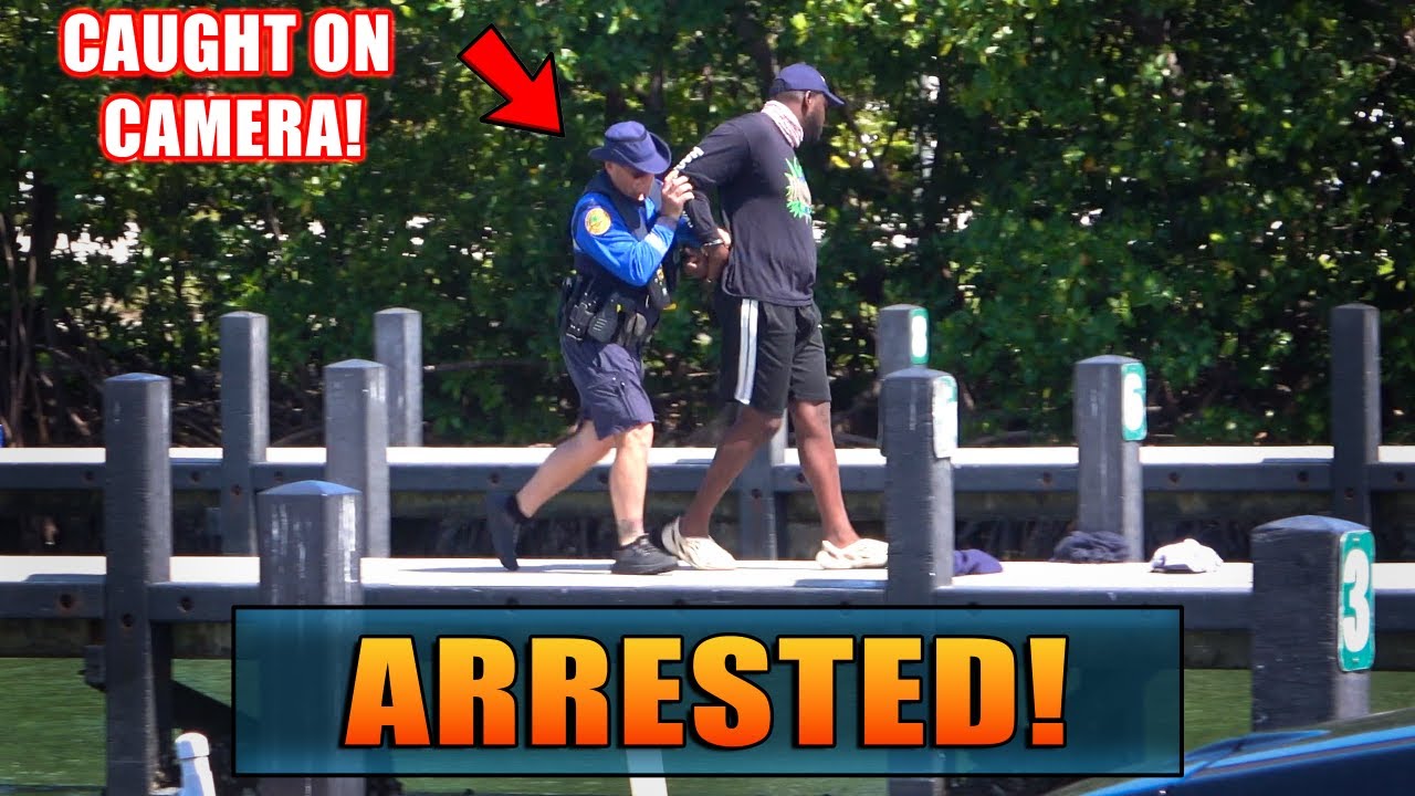 Man Arrested at the Boat Ramps!! | Miami Boat Ramps