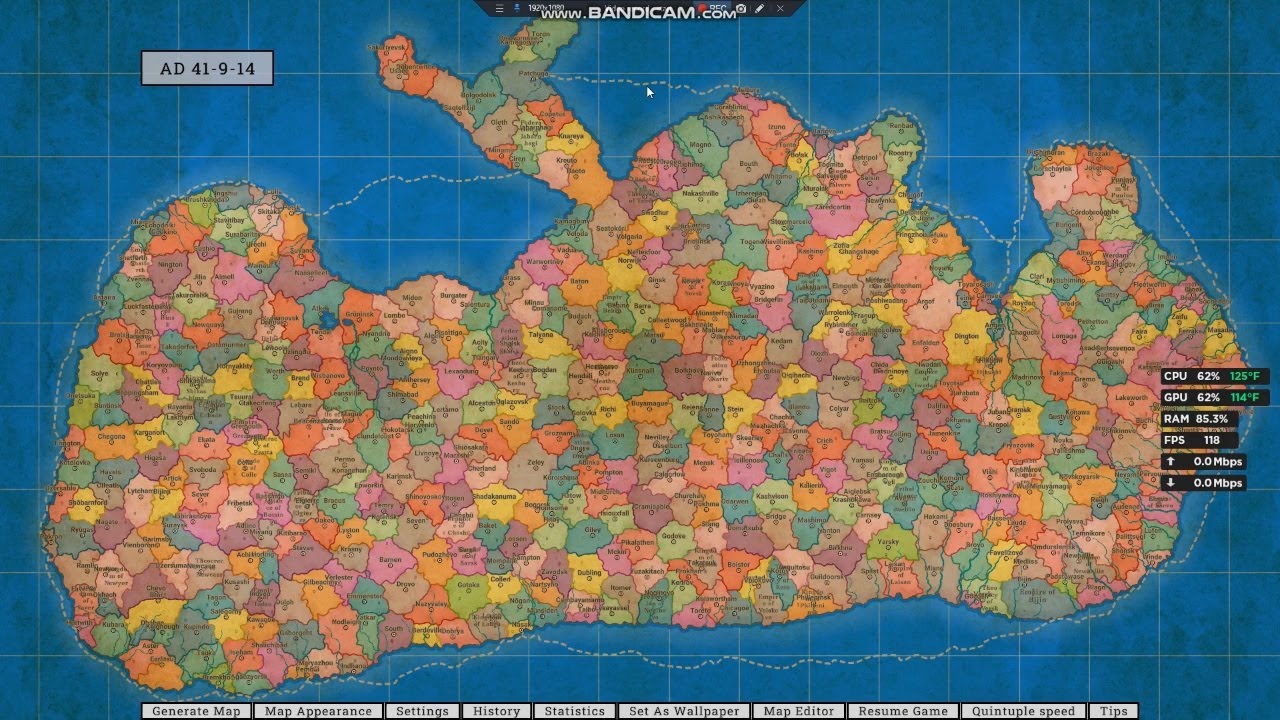 Watch Entire Civilizations Rise and Crumble | Fantasy Map Simulator