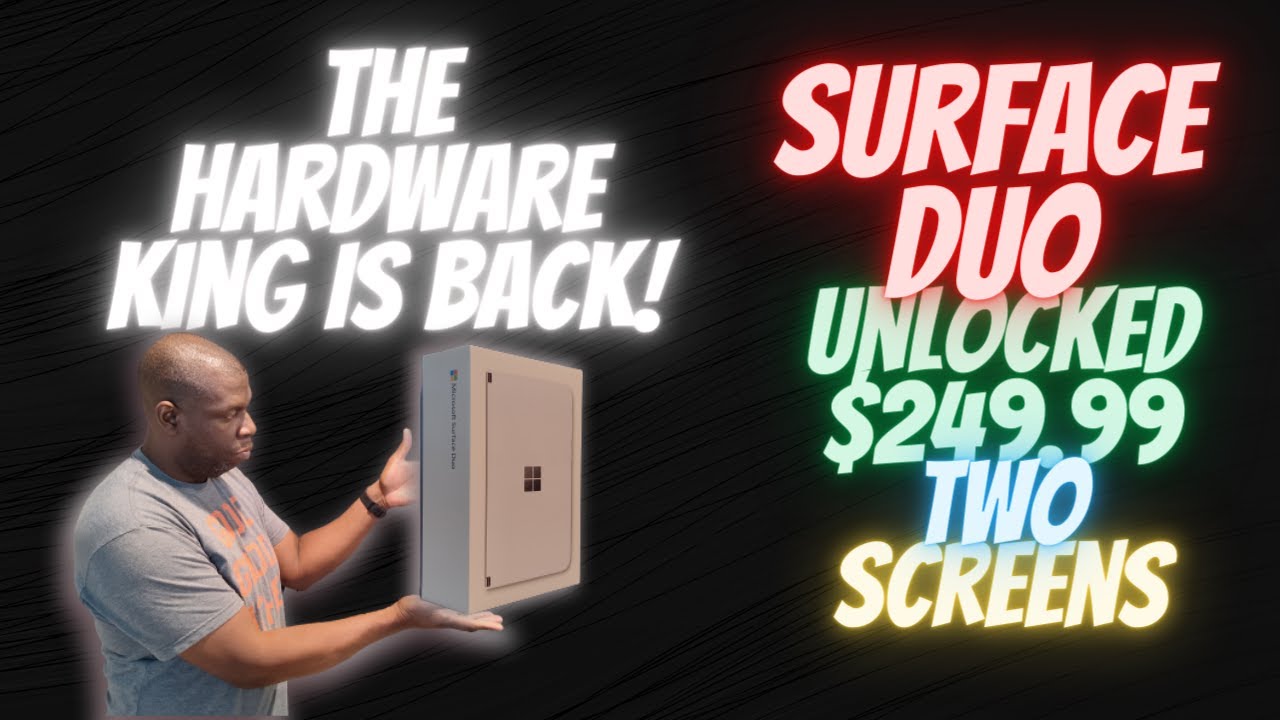 🚨 Microsoft Surface Duo has RETURNED for 2022!!! 🔥