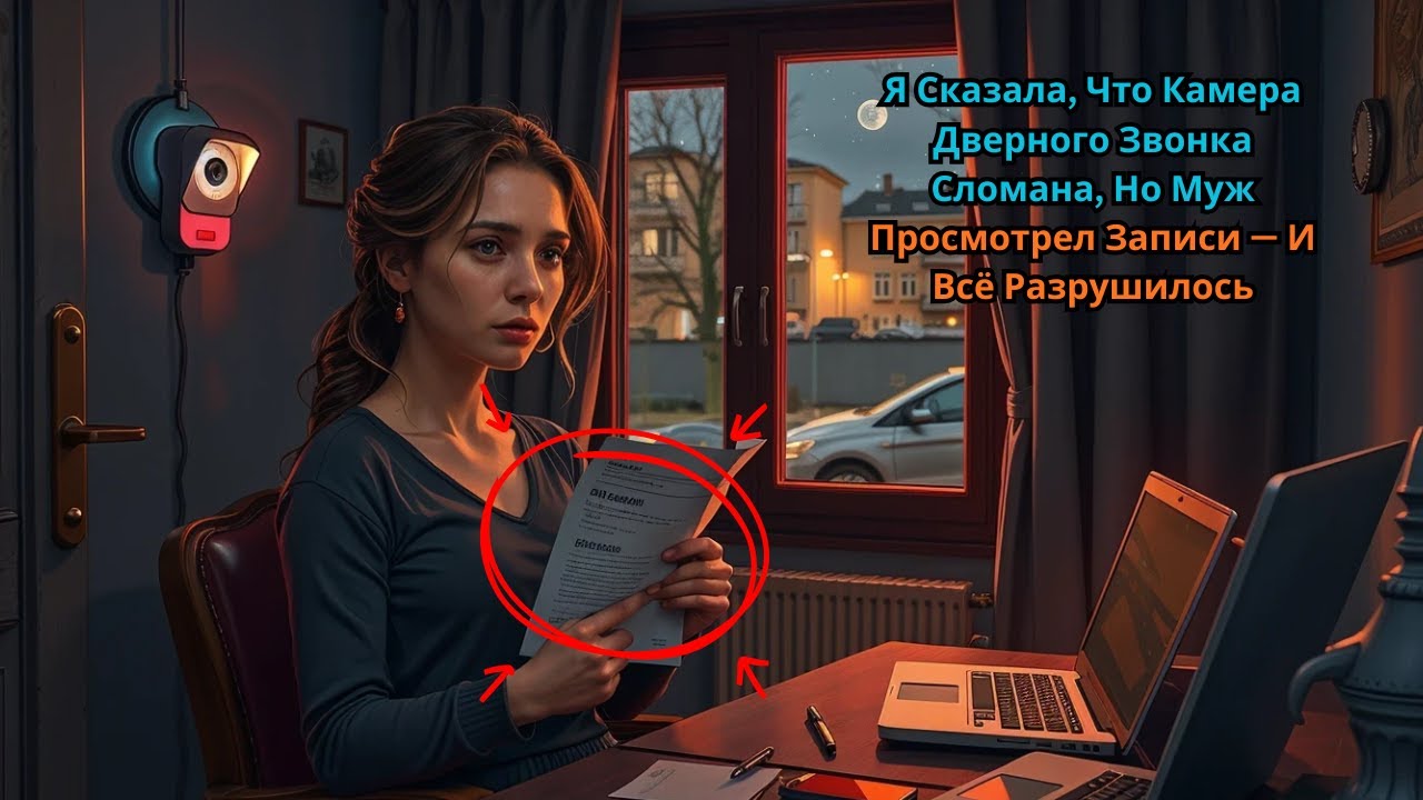Я Сказала, Что Камера Дверного Звонка Сломана, Но Муж Просмотрел Записи — И Всё Разрушилось