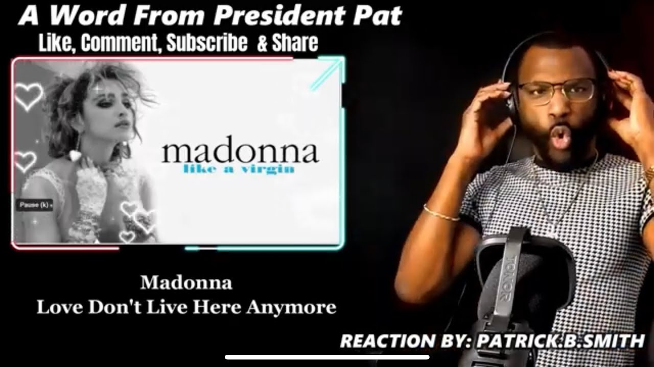 MADONNA - Love Don't Live Here Anymore (Audio) -REACTION VIDEO