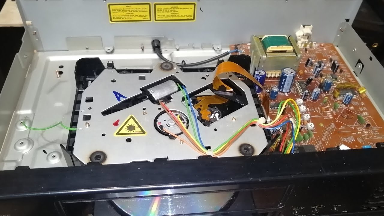 Pioneer PD-S501 Что внутри проигрывателя 🤔