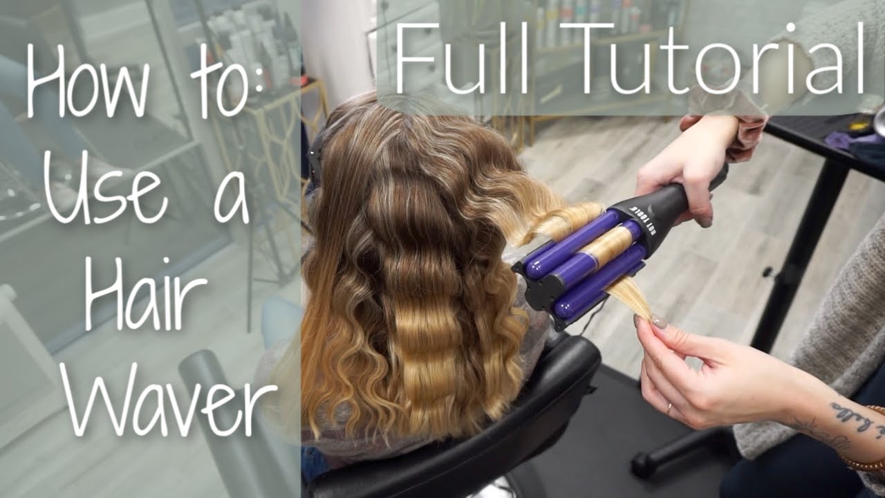 Как использовать щипцы для завивки волос HAIR WAVER 3 Barrel
