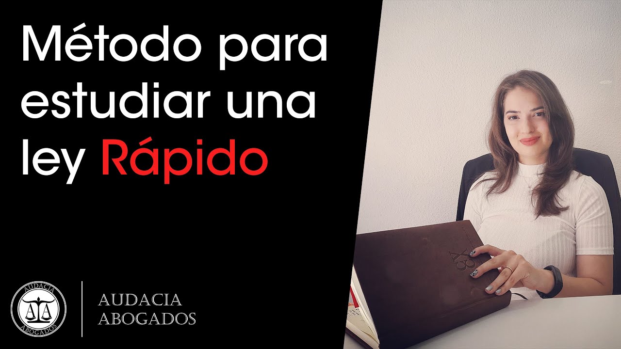 Cómo estudiar leyes