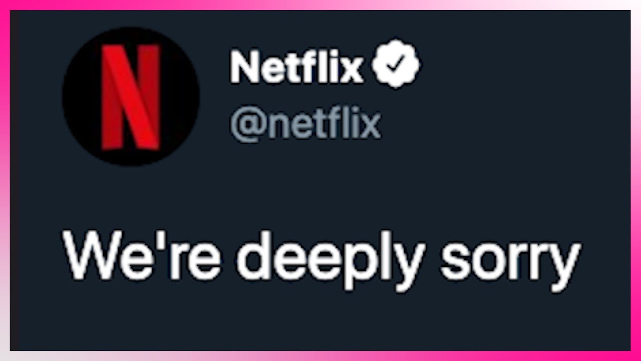 Netflix Should be Cancelled...